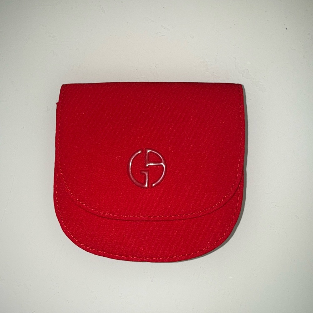 Giorgio Armani Vibrant Red Coin Purse